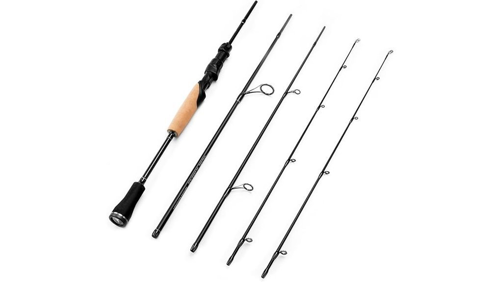 versatile travel fishing rod