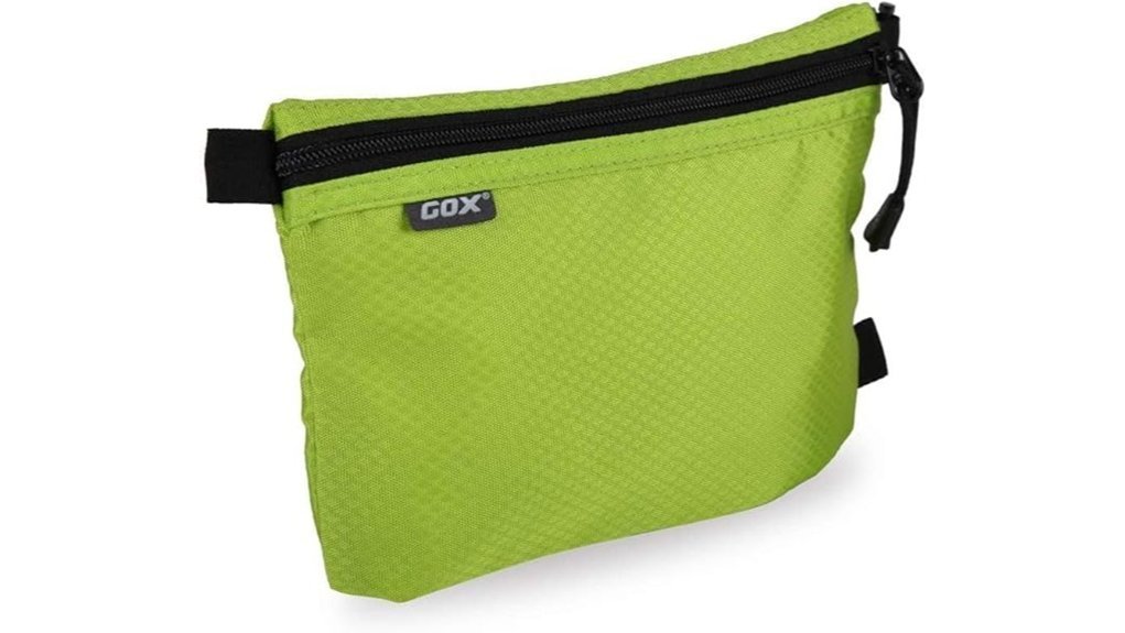 water repellent nylon toiletry bag