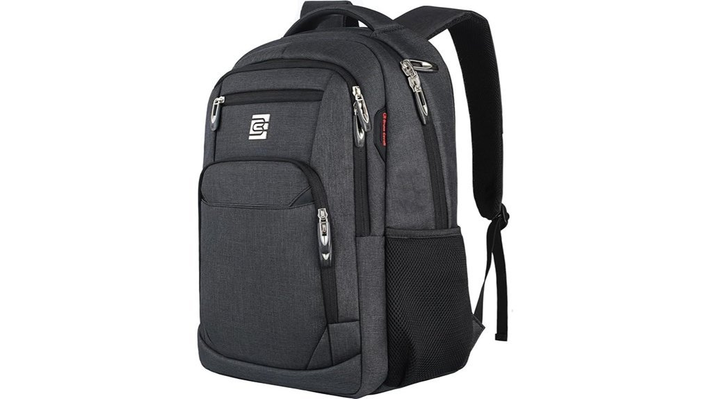 water resistant anti theft backpack