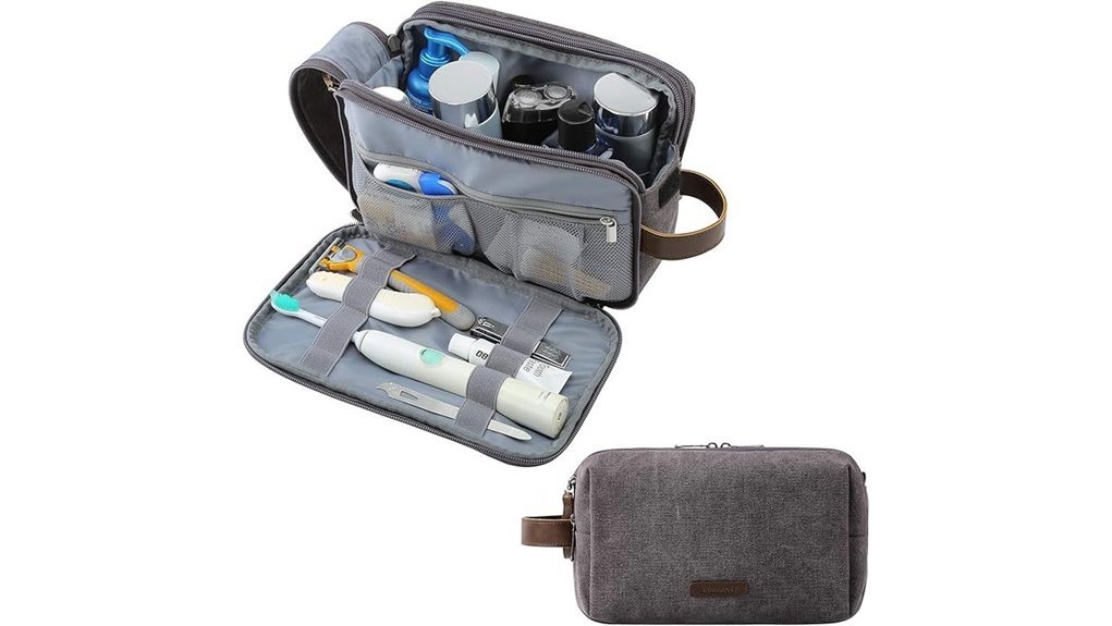 water resistant men s toiletry bag