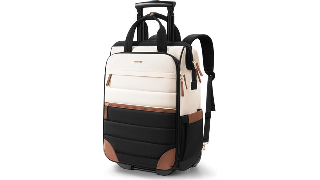 wheeled laptop backpack for women