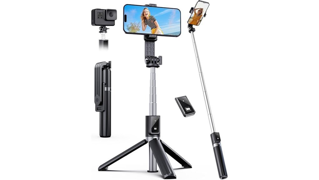 wireless extendable selfie stick