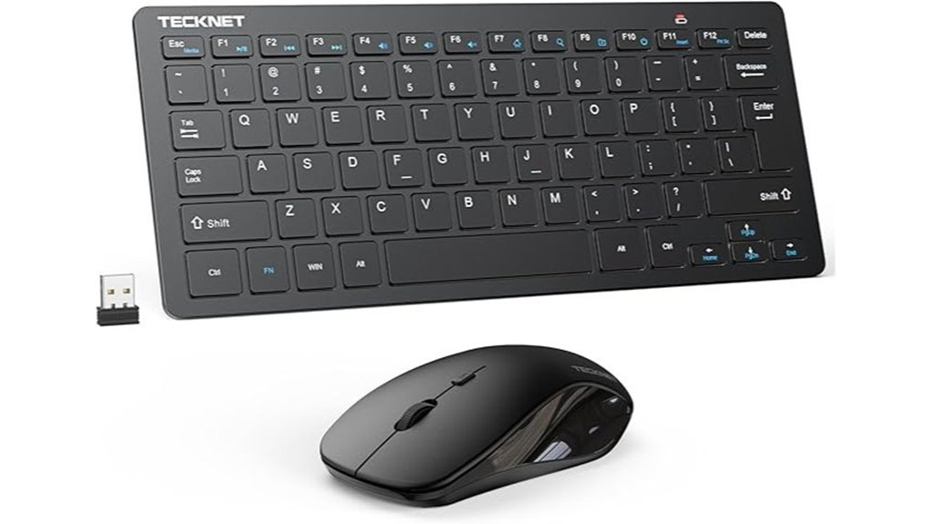 wireless keyboard mouse set