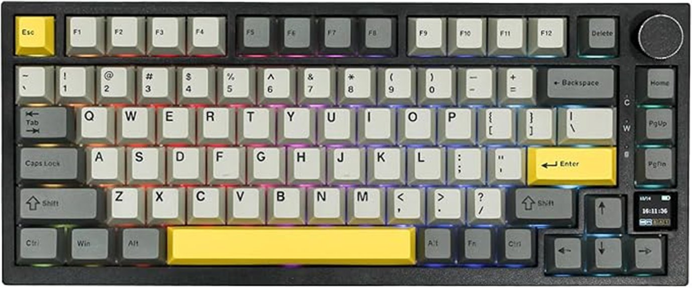 wireless mechanical keyboard features
