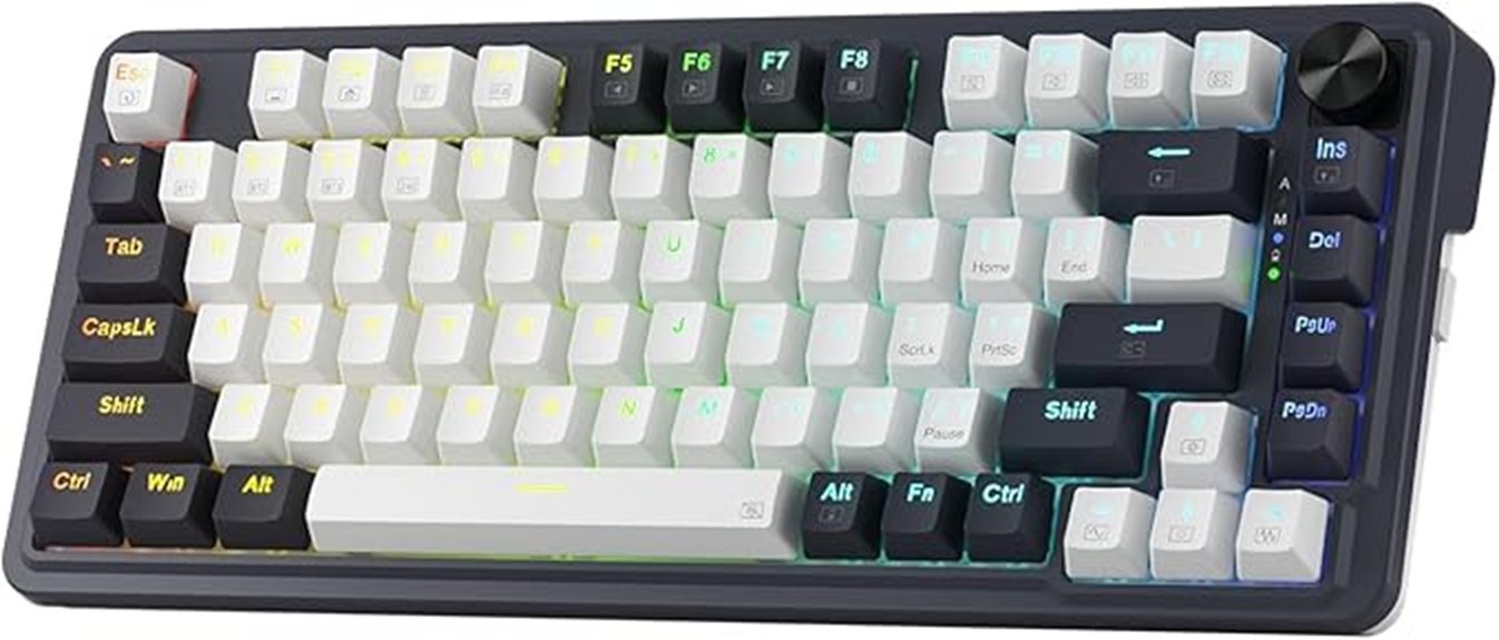 wireless rgb mechanical keyboard