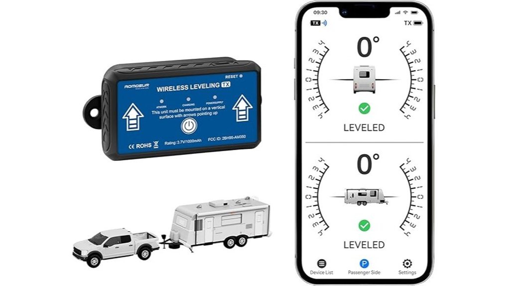 wireless rv leveling technology