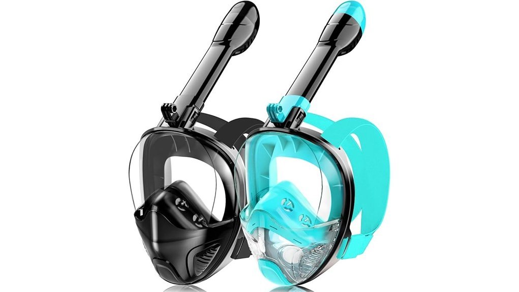 camera ready snorkeling mask