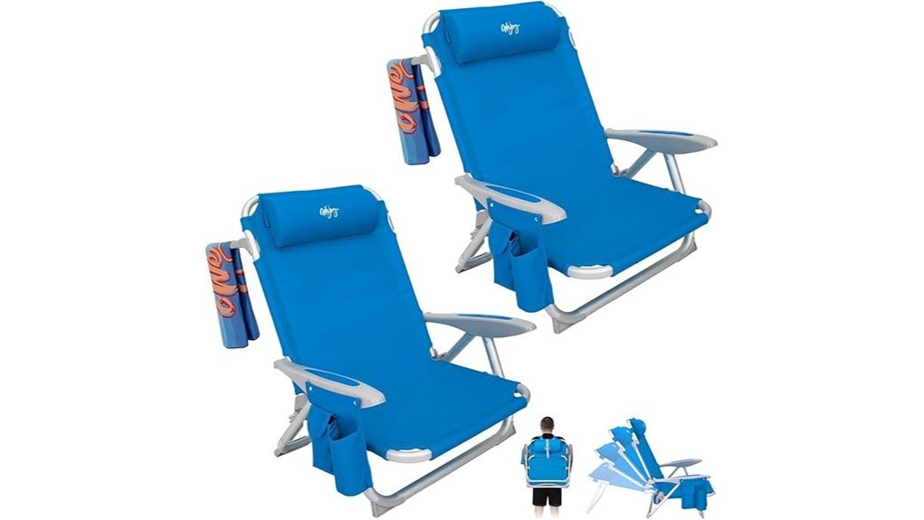 comfortable outdoor seating set