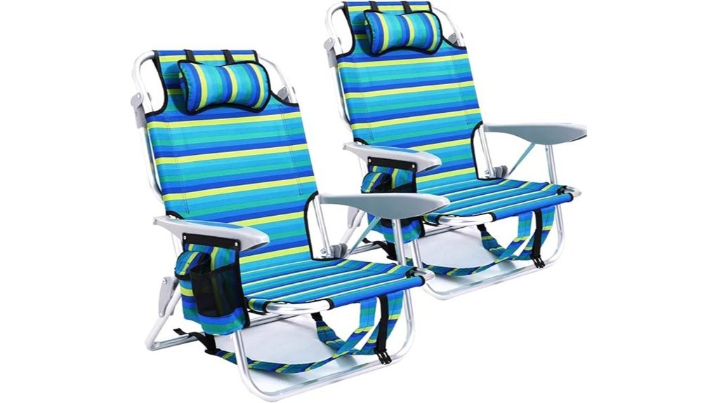 compact folding beach chairs