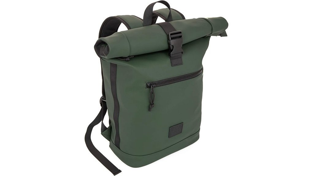 dark olive laptop backpack