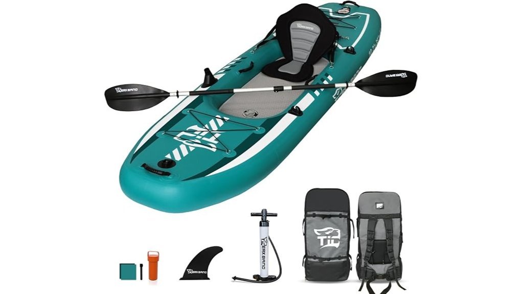 detachable seat inflatable kayak