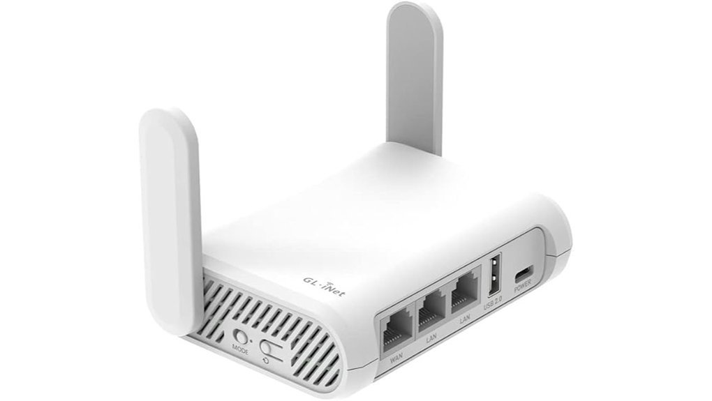 dual band travel router