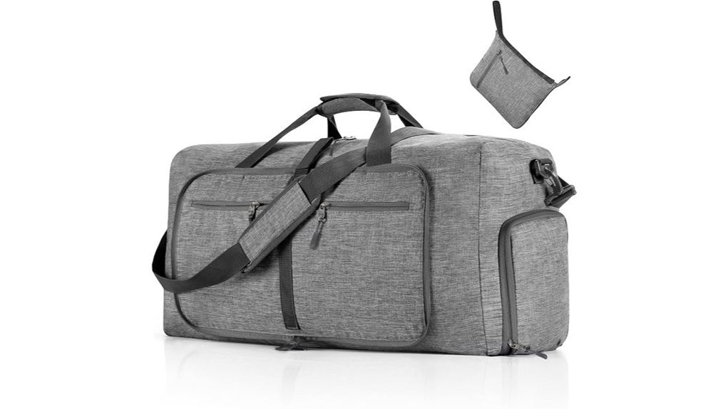 foldable travel duffle bag
