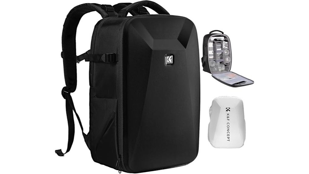 hardshell dslr camera backpack