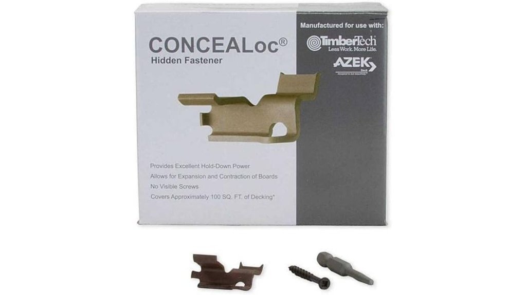 hidden fasteners for decking
