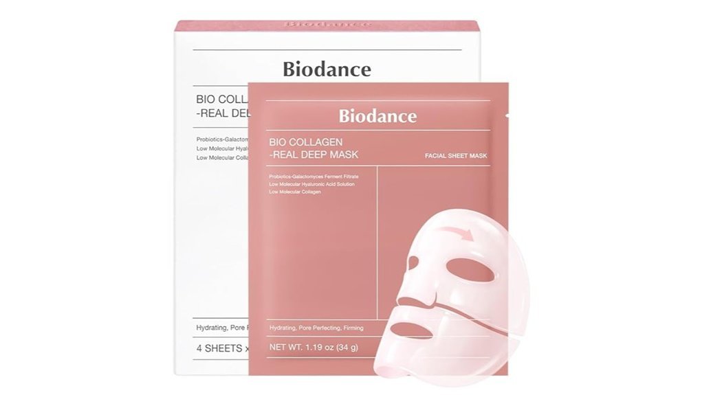 hydrating collagen face masks
