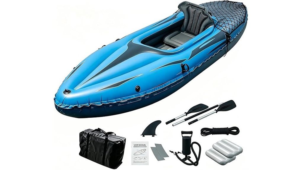 inflatable fishing kayak package