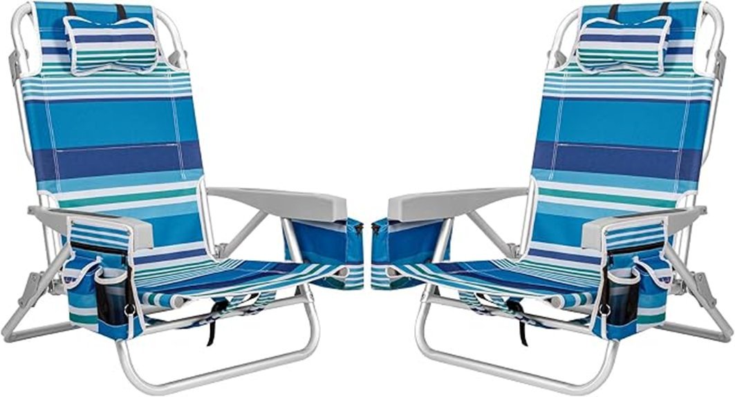 lightweight portable beach chairs