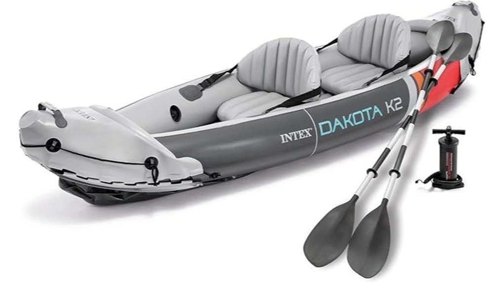 portable two person kayak set
