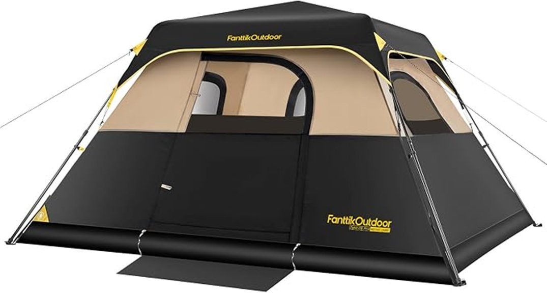 quick setup camping tent