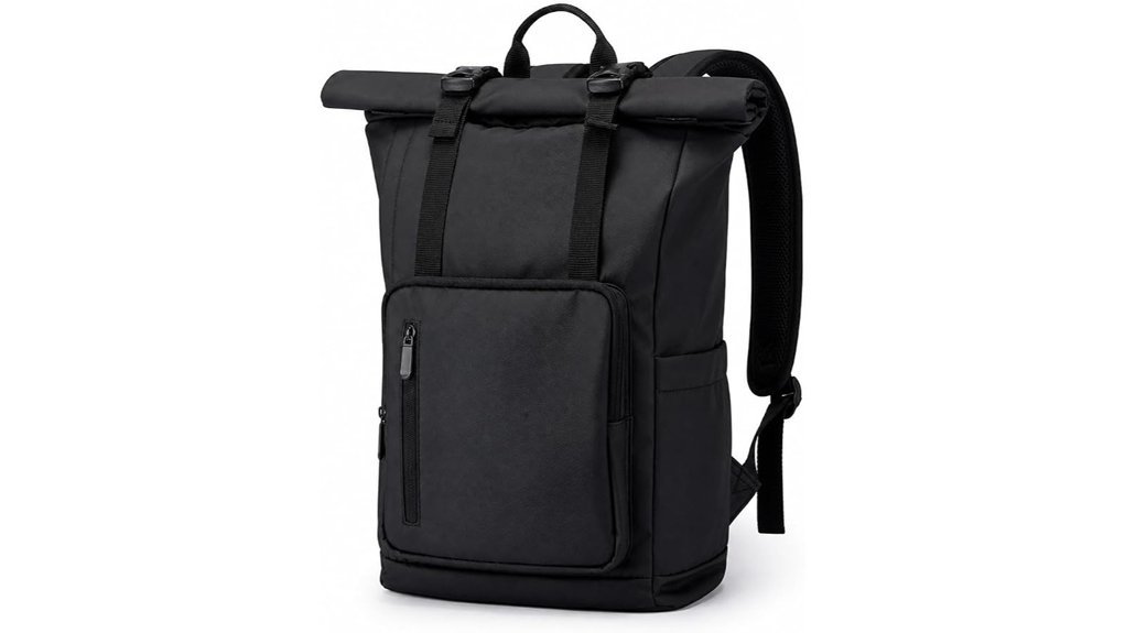 secure laptop backpack design