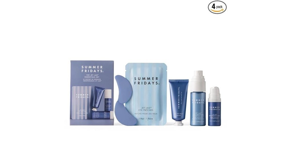skincare set for travel