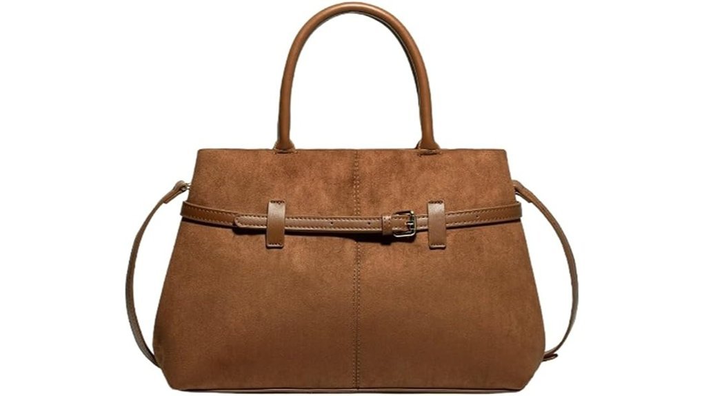 slouchy suede crossbody tote