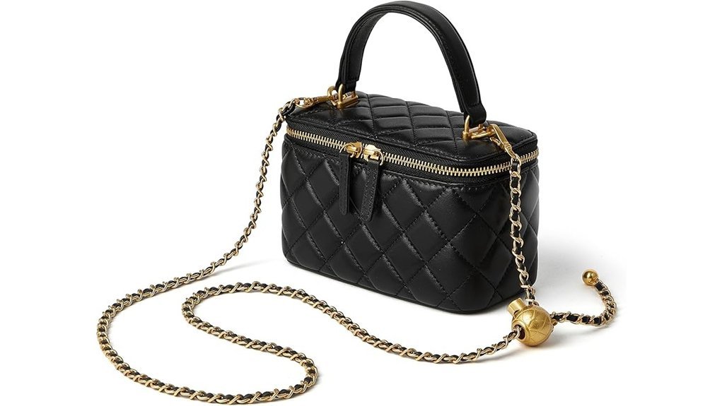 stylish mini leather purse