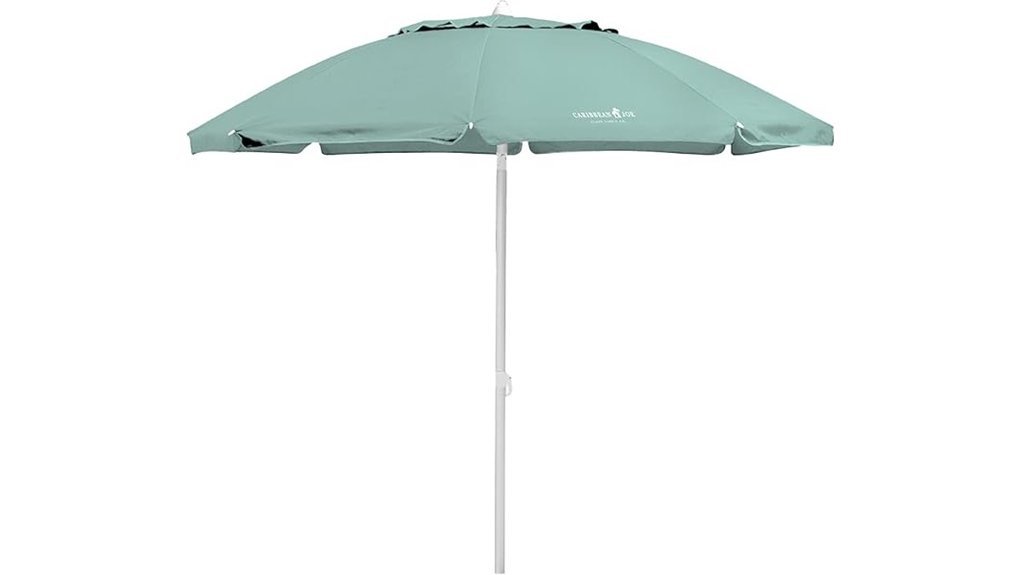 uv protected beach umbrella