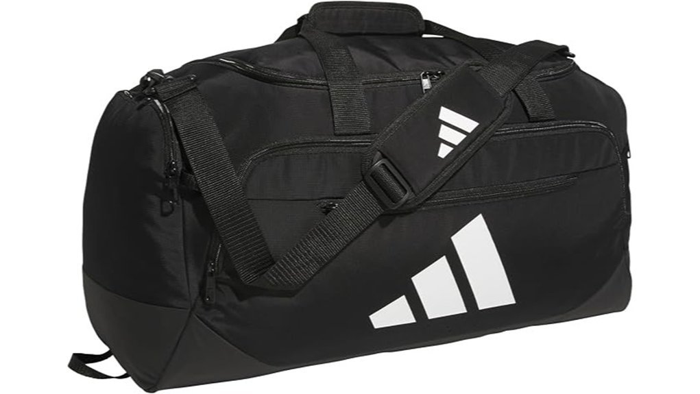 versatile black duffel bag