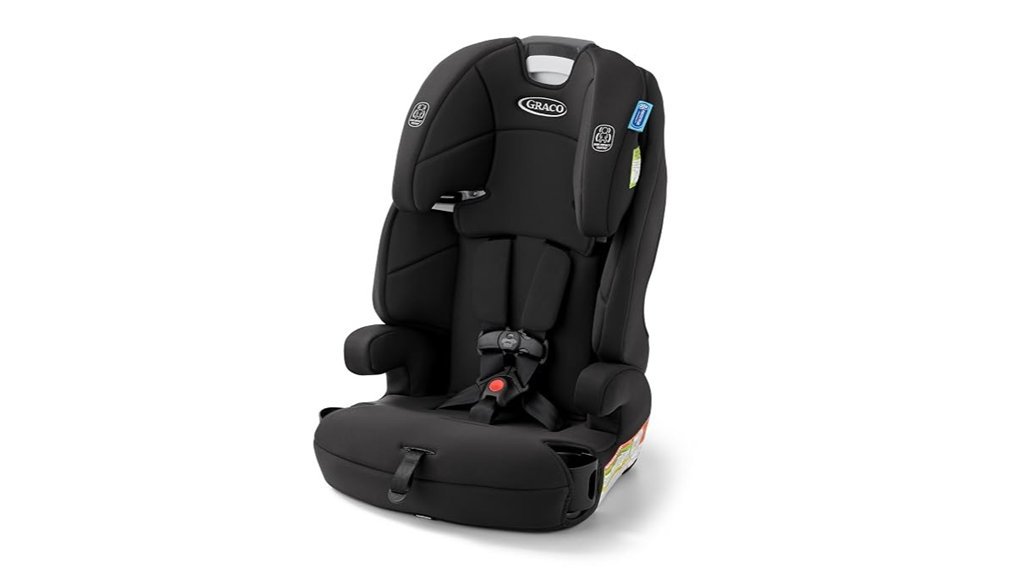 versatile harness booster seat