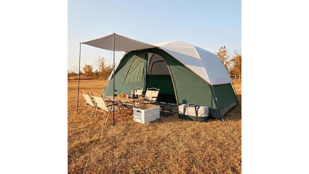 waterproof camping tent set