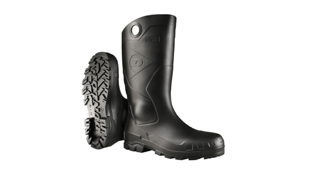 waterproof pvc rubber boots
