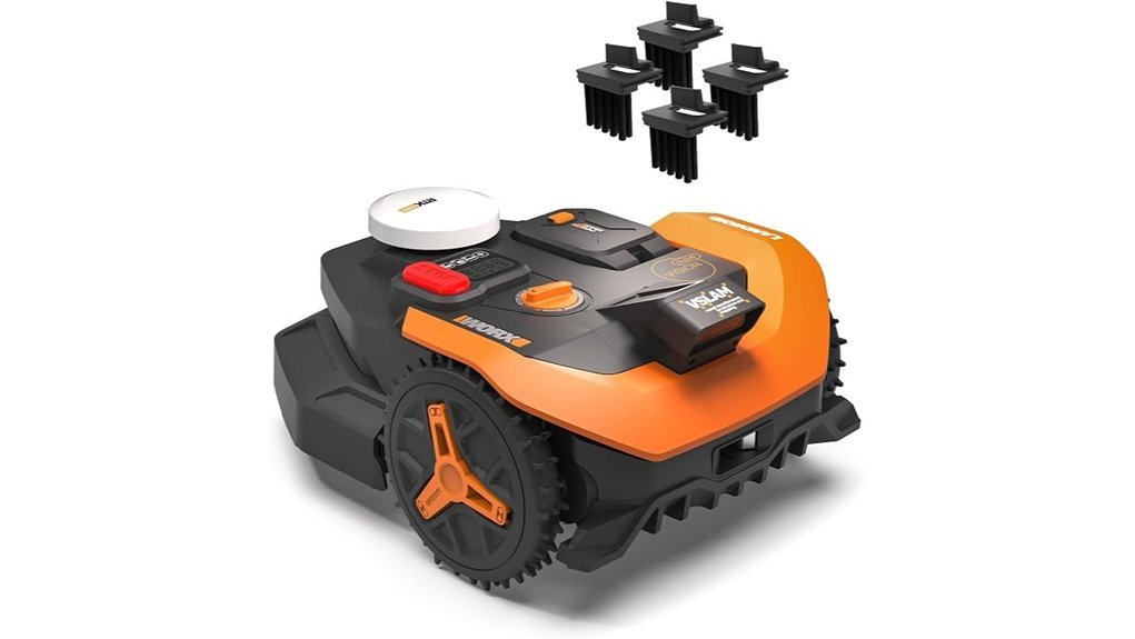 wireless lawn mower system